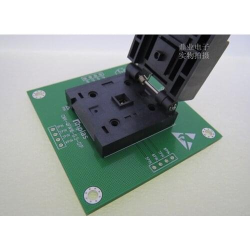 QFN16/DIP MLF16 VQFN16 4X4X0.5MM Burn-in Socket gold plating IC testing seat Test Socket test bench