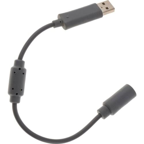 Replacement Dongle USB Breakaway Cable Cord for 360 Wired Controllers