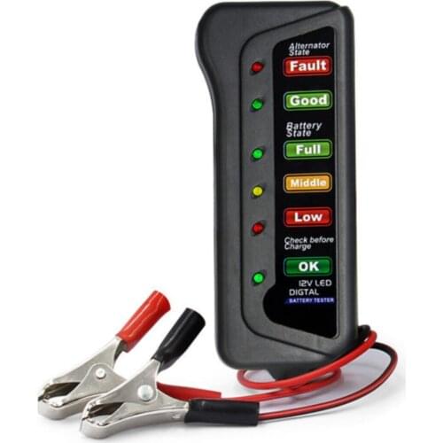 Battery Tester 12 Volt Battery Tester Measuring Alternator Control