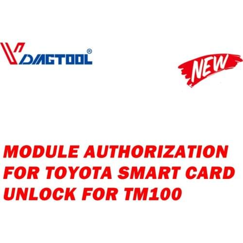 TM100 module authorization applies For Toyota smart card unlock