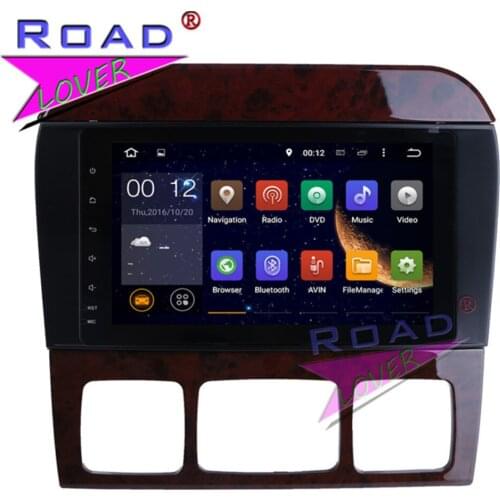 TOPNAVI 4G+32GB Android 8.0 Octa Core Car PC Multimedia Video For Mercedes-Benz S-Class W220/CL-Class W215 Stereo GPS Navigation