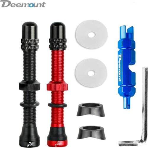 Bicycle 1Pair 40/60mm Schrader A/V Valve for Road Tubeless Rim Alloy Stem Brass Core Nipple Cycling DIY Accessories