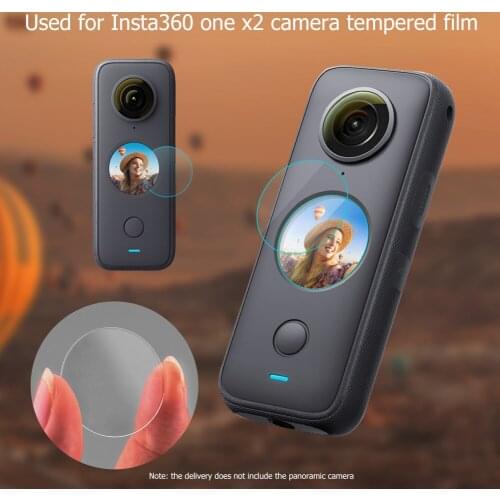 Lens Screen Protector Protective Film for Insta360 ONE X2 Clear Tempered Glass Screen Protector 360 Camera Accessories