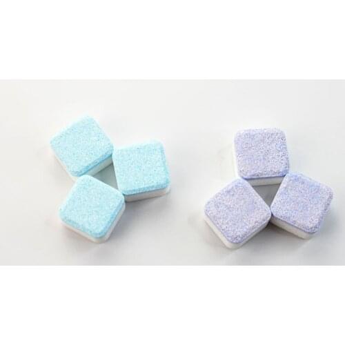 1pc Laundry Soap Bathroom Accessories Small Washing Machine Cleaner Washer Cleaning Detergent Effervescent Tablet Washer Cleaner