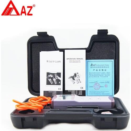 AZ8205 Digital pressure gauge tester digital differential pressure meter range 0-5psi Precision Digital Air Pressure Gauge