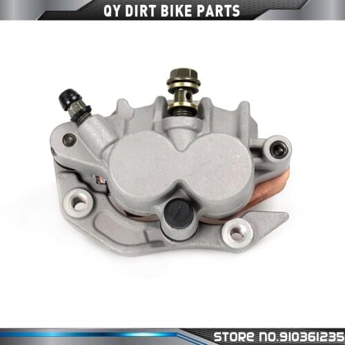 CR CRF Front Brake Caliper With Good Pads For CR125 CR250 CRF250R CRF250X CRF450R CRF450X KAYO T4 T6 Motorcycle Motocross