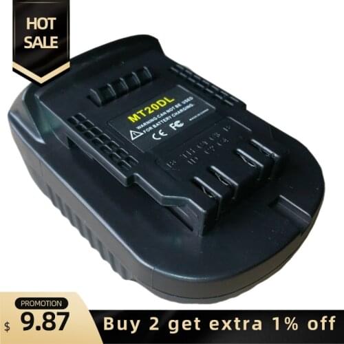 Battery Parts Mt20Dl Battery Adapter For Makita 18V Bl1830 Bl1860 Bl1815 Li-Ion Battery For 18V 20V Dcb200 Li-Ion Battery