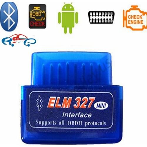 Diagnostic Tool Code Reader V2.1 Super Mini ELM327 ELM 327 Bluetooth OBD-II OBD OBD2 Scanner double pcb board