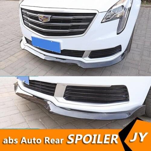 For Cadillac ATS ABS Rear Bumper Diffuser Protector For 2018-2019 Cadillac Body kit bumper rear Front shovel lip rear spoiler