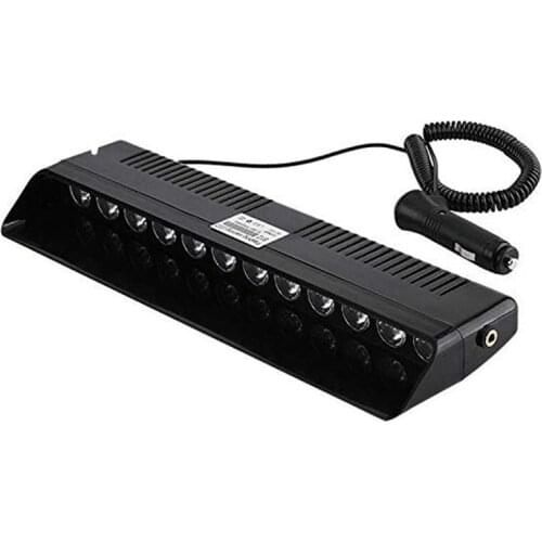 LED Emergency Warning Lights Kit 12V Strobe Light Bar Car Truck Warning Light Bar for Interior Windshield