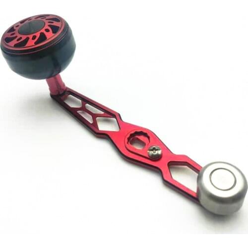 LinMoFish New 120mm all-alloy fishing wheel single rocker arm, Shimano\Daiwa modified accessories. With counterweight