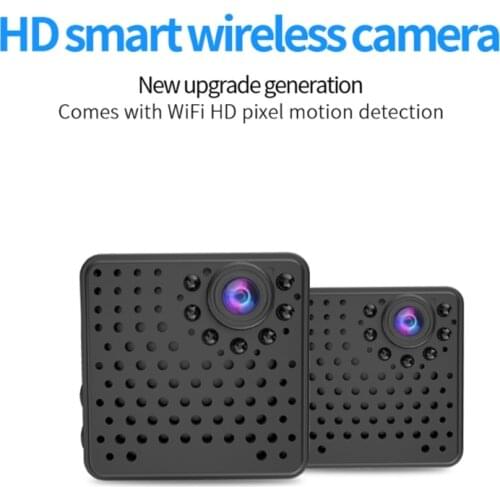 W18 Mini Wireless WiFi Camera IR Night Vision Home Security IP Cam Built-in Battery 1080P Motion Detect Baby Monitor T84D