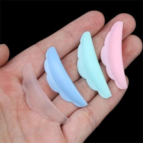 5 Pairs Silicone Eyelash Perm Pad Recycling Lashes Rods Shield Lifting 3D Eyelash Colorful Curler Accessories Applicator Tools