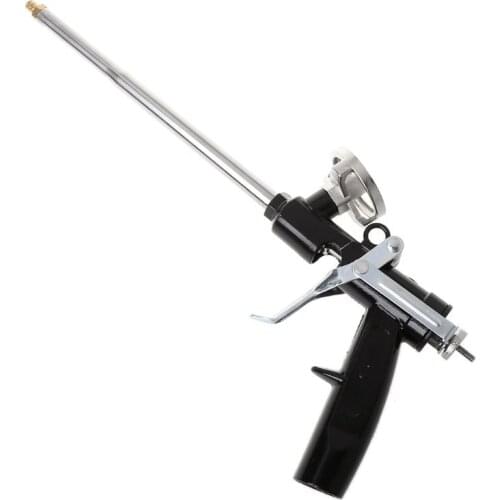 Professional Plastic Metal Polyurethane Manual Foam Expanding Spray Gun For Glass Sealant