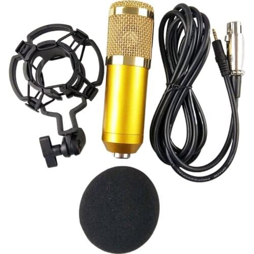 Bm-800 Network K Song Recording Wired Microphone Condenser Microphone Retaining Clip Bracket Voice Service