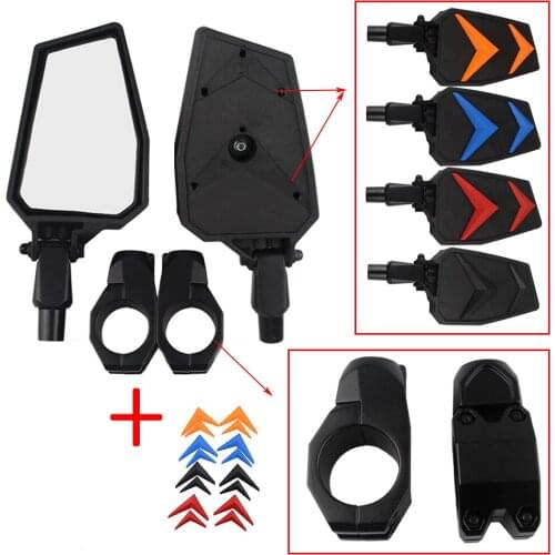 UTV Adjustable Wide Rear View Mirror Side Mirrors For Polairs RZR 1000 XP 900 XP1000 XP 1000