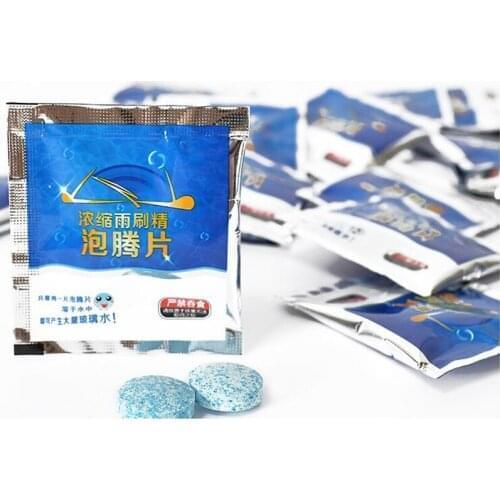 Car Window Cleaning Effervescent Tablet Windshield Glass Cleaner For Seat Cordoba 3 Exeo ST Toledo 4 NH 3 5P Arona Ateca Leon 3