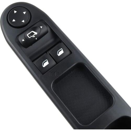 Brand New Front Left Driver Side Electric Power Master Window Switch 6554.E4 96351622XT For Peugeot 307 2000-2005