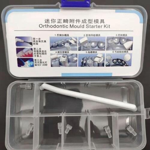 Dental Mini Lingual Button Accessories Mould for Making Tongue Buckle