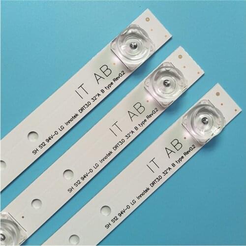 LED backlight strip for LG 32"TV innotek drt 3.0 32 LGIT drt3.0 WOOREE A B UOT 32MB27VQ 32LB5610 32LB552B 32LF5610 lg32lf560u