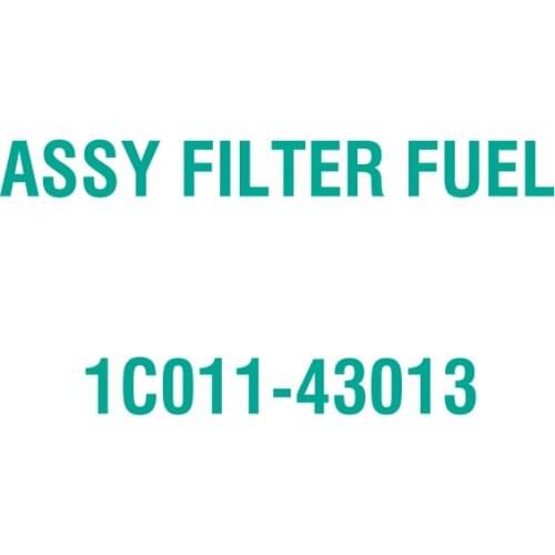 For Kubota 1C011-43013 ASSY FILTER FUEL