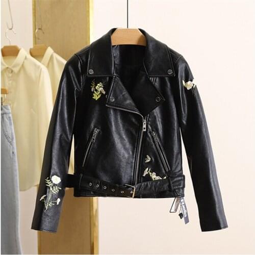 Womens Autumn Coat Womens Leather Jacket Womens Jacket Womens Coat Leather Jacket Casual Leather Jacket Women Jacket Woman