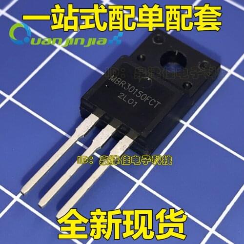 100% Original New MBR30150 TO-220F MBR30150FCT TO220F