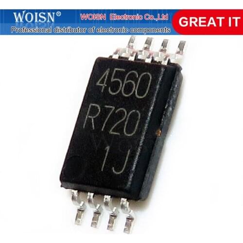 2pcs/lot BA4560RF-E2 BA4560R SOP-8 BA4560RFVM-TR BA456 456 MSOP-8 In Stock