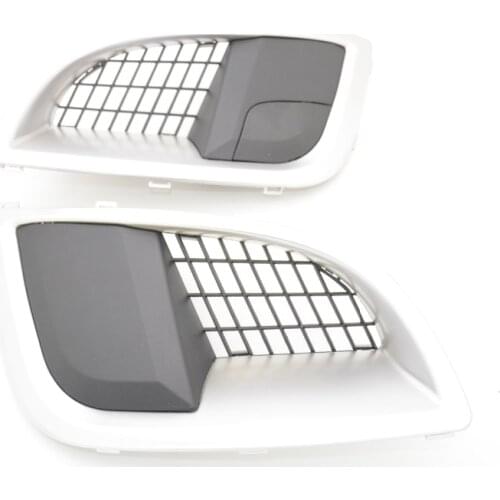 2Pcs/Pair front bumper fog lamp light grille covers trim bezels new For Buick Regal GS 2010-2016