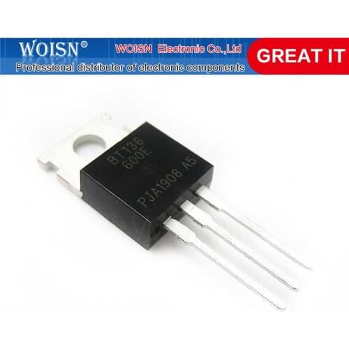 5PCS BT136-600E BT137-600E BT138-600E BT139-600E BT139-800E LM317T IRF3205 Transistor TO-220 TO220 BT136-600 BT137-600 In Stock