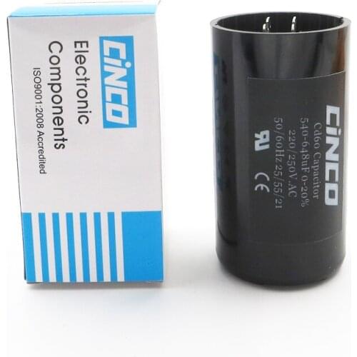 540-648MFD 220V 250V 275V CD60 Motor Start Capacitors RV Motor Starting 540-648 mf uf Compressor HVAC Electrolytic 220VAC 250VAC