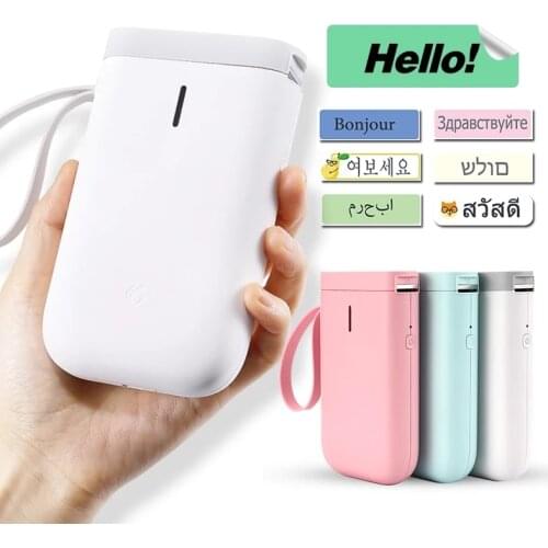 Wireless label printer Portable Pocket D11 Label Printer Portable BT Thermal Label Printer Home Use Office Fast Printing Printer