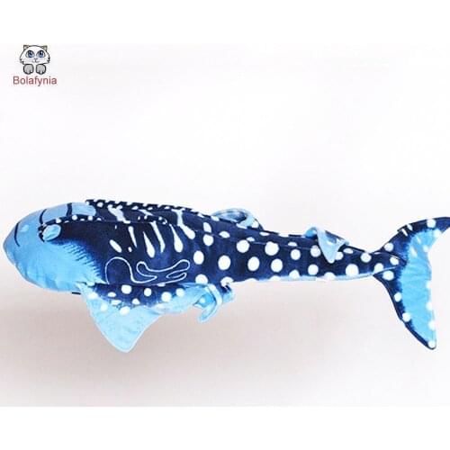 BOLAFYNIA Children Plush Stuffed Toy Simulation fish doll four colors Baby Kids Toy for Christmas Birthday gift