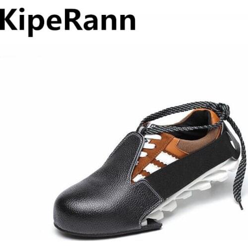 Unisex breathable smash-proof shoe cover safety shoes steel toe cap suitable for all sizes 36-45 work protection training shoes