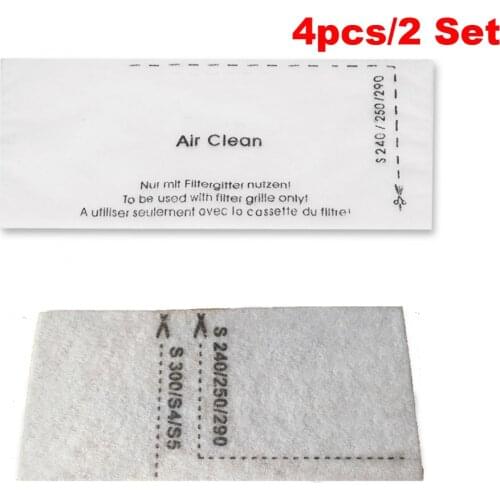 Air Clean Filter & Pre-Motor Kits Replacements for Miele S240 S250 S290 S300 S4 S5 Series Vacuum Cleaner Spare Parts