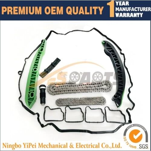Chian timing tensioner kit for mercedes c with s204 c204 and with s212 a / c207 m271 camshaft actuator sprocket gasket assembly