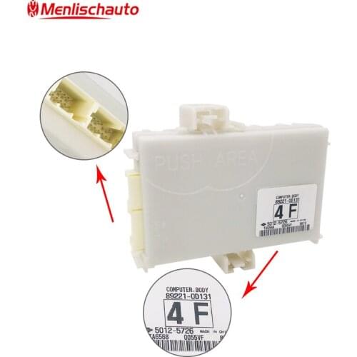 COMPUTER MULTIPLEX PART NUMBER 89221-0D131 COMPUTER BODY 3A