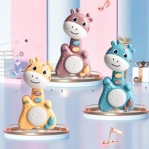Creative Instrument Toy Lovely Shape with Light and Sound Plastic Baby Musical Toy for Children Gifts