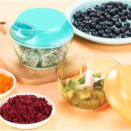 Multifunctional household manual small dumpling filling minced vegetables hand pull mincing machine J05