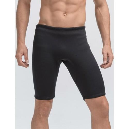 Sbart Men 3MM Neoprene Shorts Freediving Spearfishing Diving Shorts Snorkel Swimsuit Split Surf Warm Stretch Swimming Short