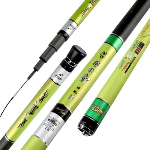 Taiwan Fishing Rod 28 Tonalty Fishing Pole High Carbon Hand Fish Canne a Peche Superhard Ultralight Olta Pesca Fishing Equipment