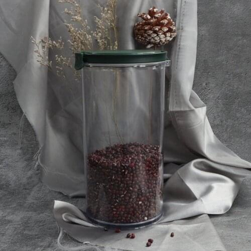Creative Superimposed Grain Storage Tank Kitchen Covered Plastic Sealed Jar Food Snack Storage Box Kitchen Supplies