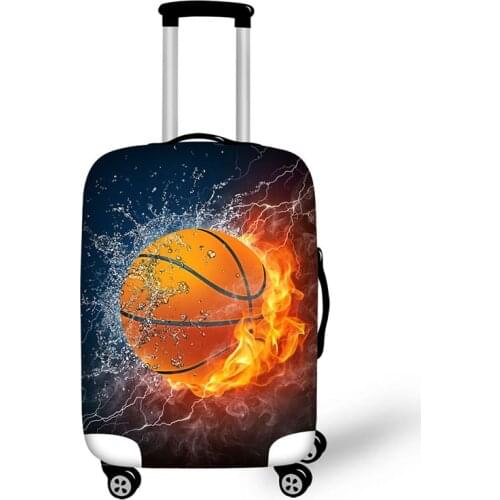 Protective covers suitcases motion fire travel accessories luggage cover valise maletas voyageur copri valigia kofferhoes