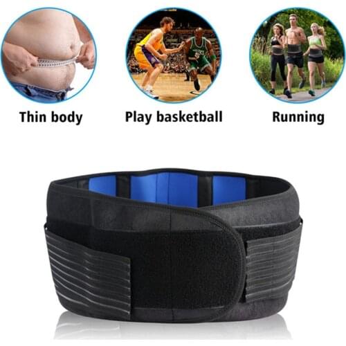 Women Men Elastic Plus Size Lower Back Posture Support Girdle Neoprene Double Pull Lumbar Spinal Brace Back Support Belts Braces