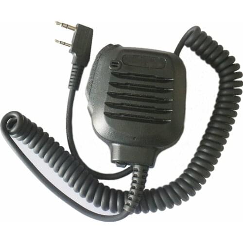 2PIN Microphone Mic Speaker KMC-45 For Kenwood TK-208, TK-220, TK-240, TK-248 Puxing PX-777 Plus, PX-666, PX-328 Two Way Radio