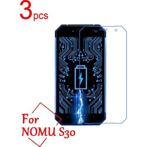 3pcs Ultra Clear/Matte/Nano anti-Explosion LCD Screen Protector Film Cover For NOMU S10 S20 S30 S10 PRO Protective Film + cloth