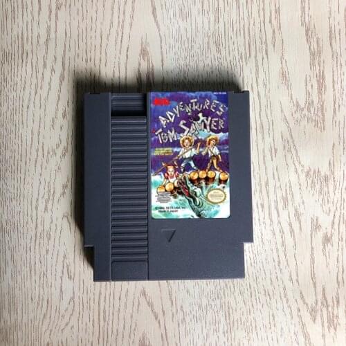 Adventures of Tom Sawyer - 72 pins 8bit game cartridge