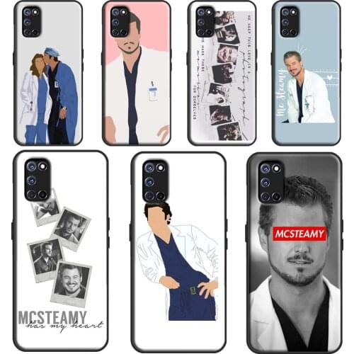 Greys Anatomy McSteamy For OPPO A15 A3S A5S A52 A72 A92 A83 A91 A93 F5 Reno2 Z A31 A53 A5 A9 2020 A1K Phone Case