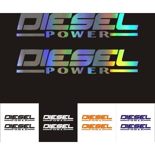 Car Stickers Diesel Power JDM Sticker Car Auto Decal Decoration Reflective Waterproof Car Styling 18*3.5CM Custom Sticker