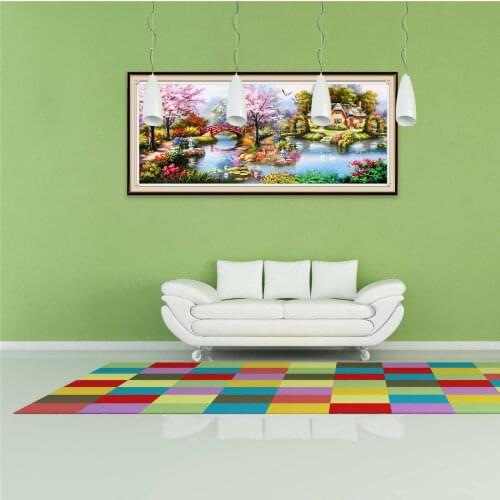 DIY Diamond Painting Animals Flower Full Round Square Drill Moon Diamond Embroidery Pecacock Rhinestones Diamond Mosaic Gift